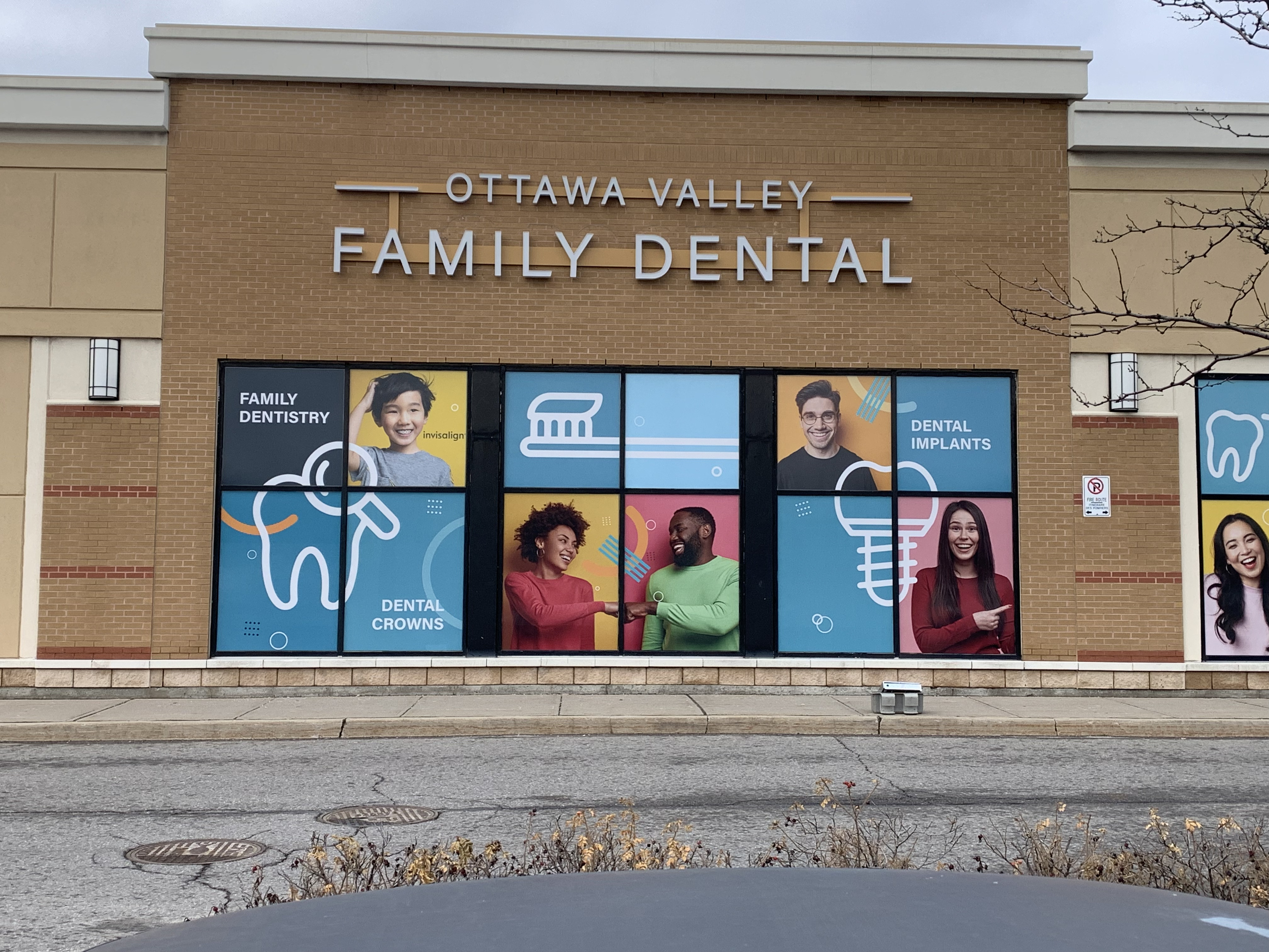 Dentistry at Kingston - Lobby Feature Wall