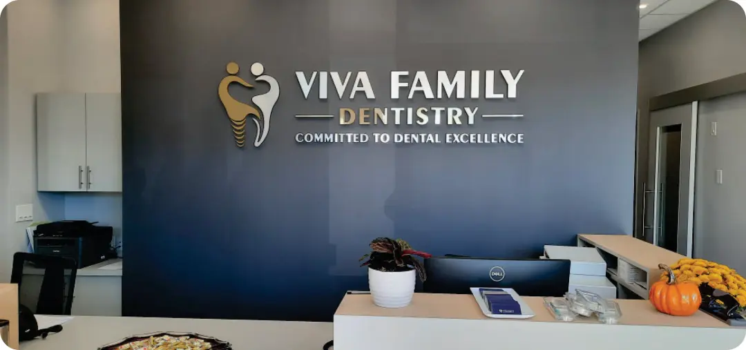 Triadent Dental - Full Storefront Signage